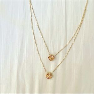 SOLD Clover Necklace 18k Gold